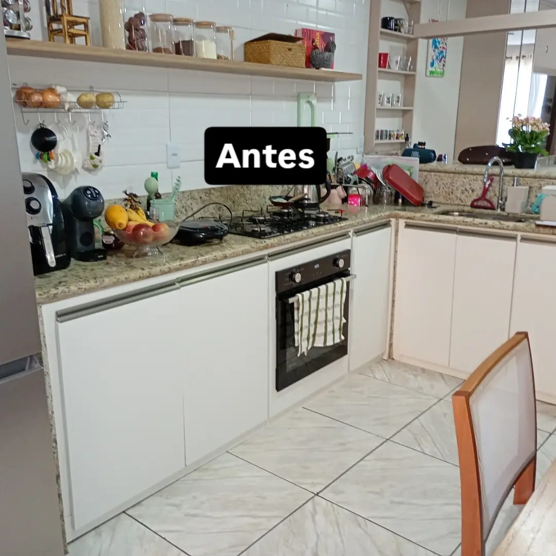 Cozinha antes da renovação